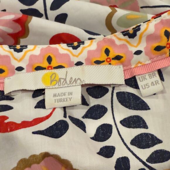 Boden Ava Tiered Maxi Dress Size 4 - Picture 9 of 11